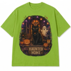 Haunted Home Black Cat Tee