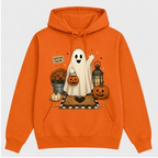 Cozy Ghost Pumpkin Hoodie