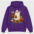 Cozy Ghost Pumpkin Hoodie