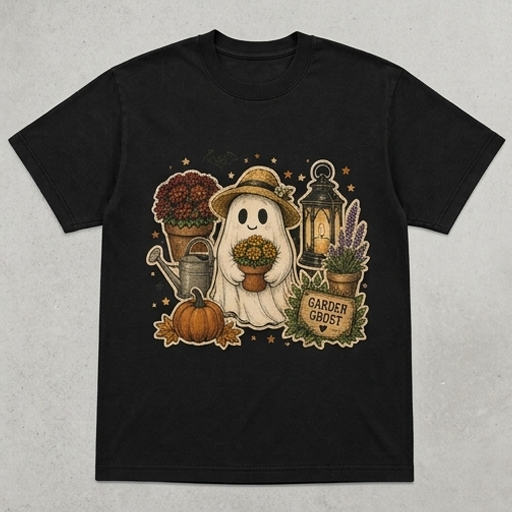 Ghostly Garden Harvest Tee