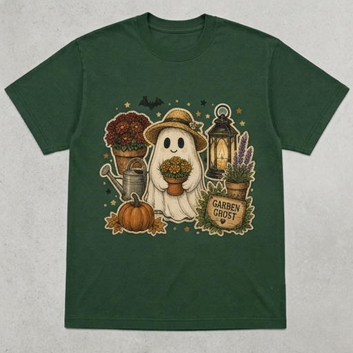 Ghostly Garden Harvest Tee
