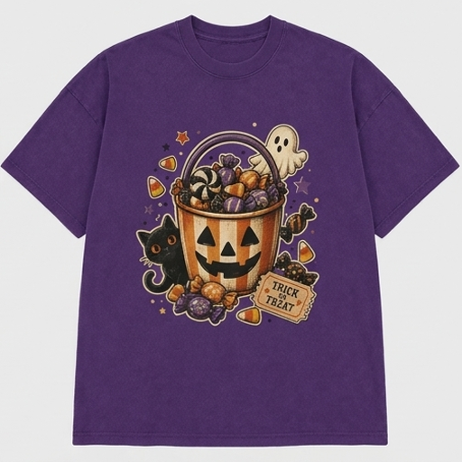 Trick-or-Treat Candy Bucket Tee