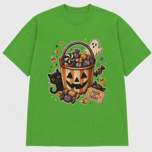 Trick-or-Treat Candy Bucket Tee