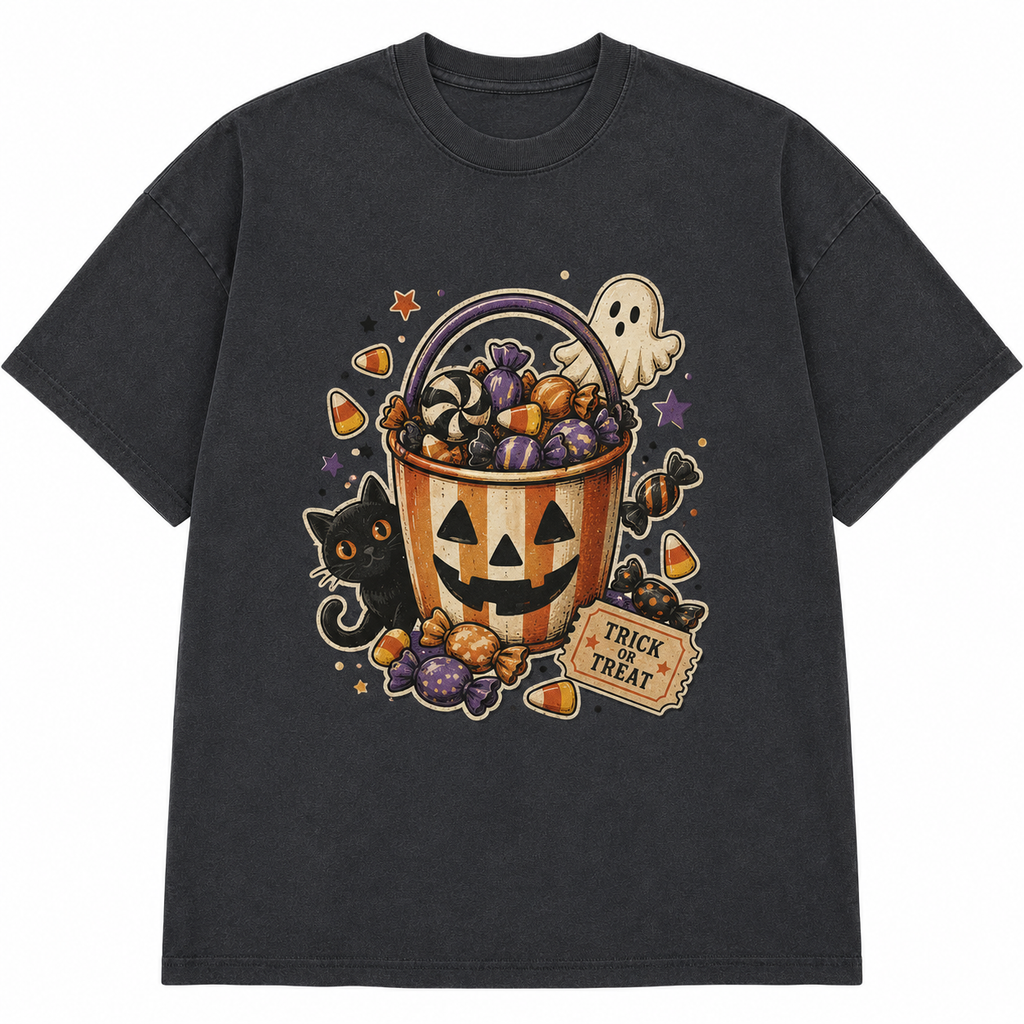 Trick-or-Treat Candy Bucket Tee