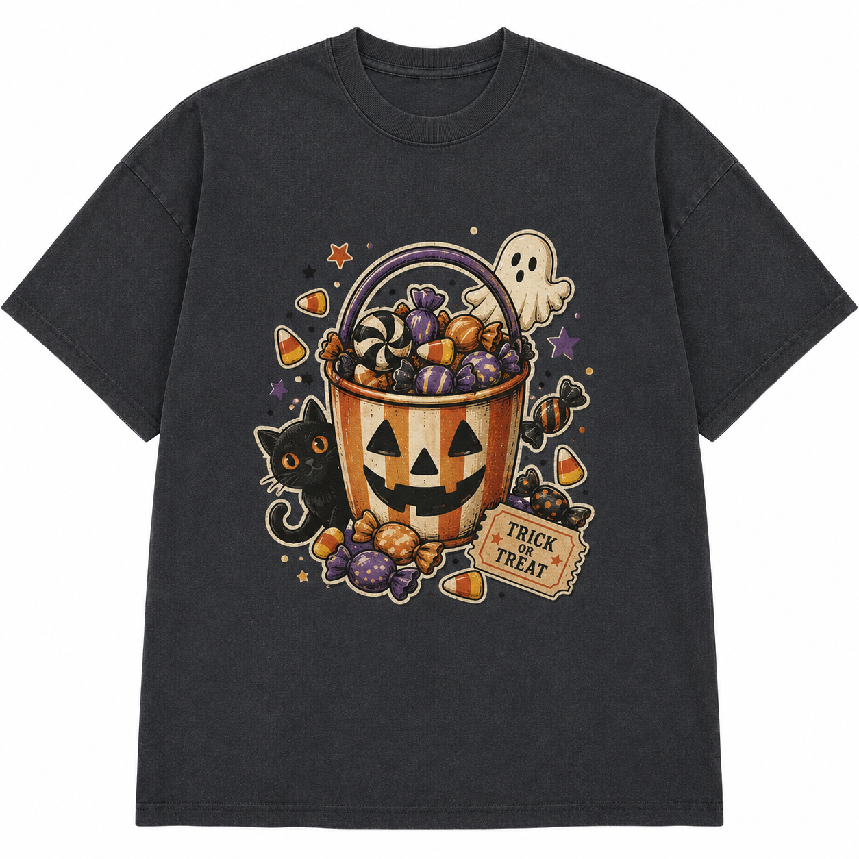 Trick-or-Treat Candy Bucket Tee