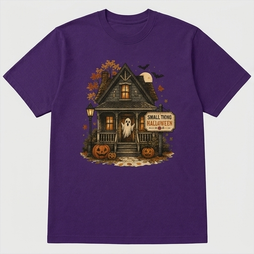 Haunted Harvest Cottage Tee
