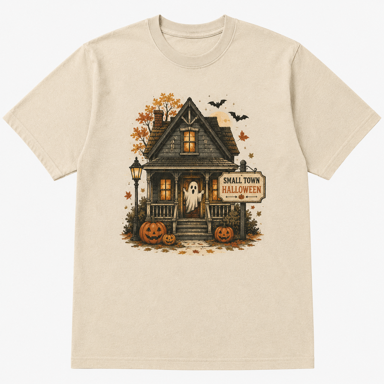 Haunted Harvest Cottage Tee