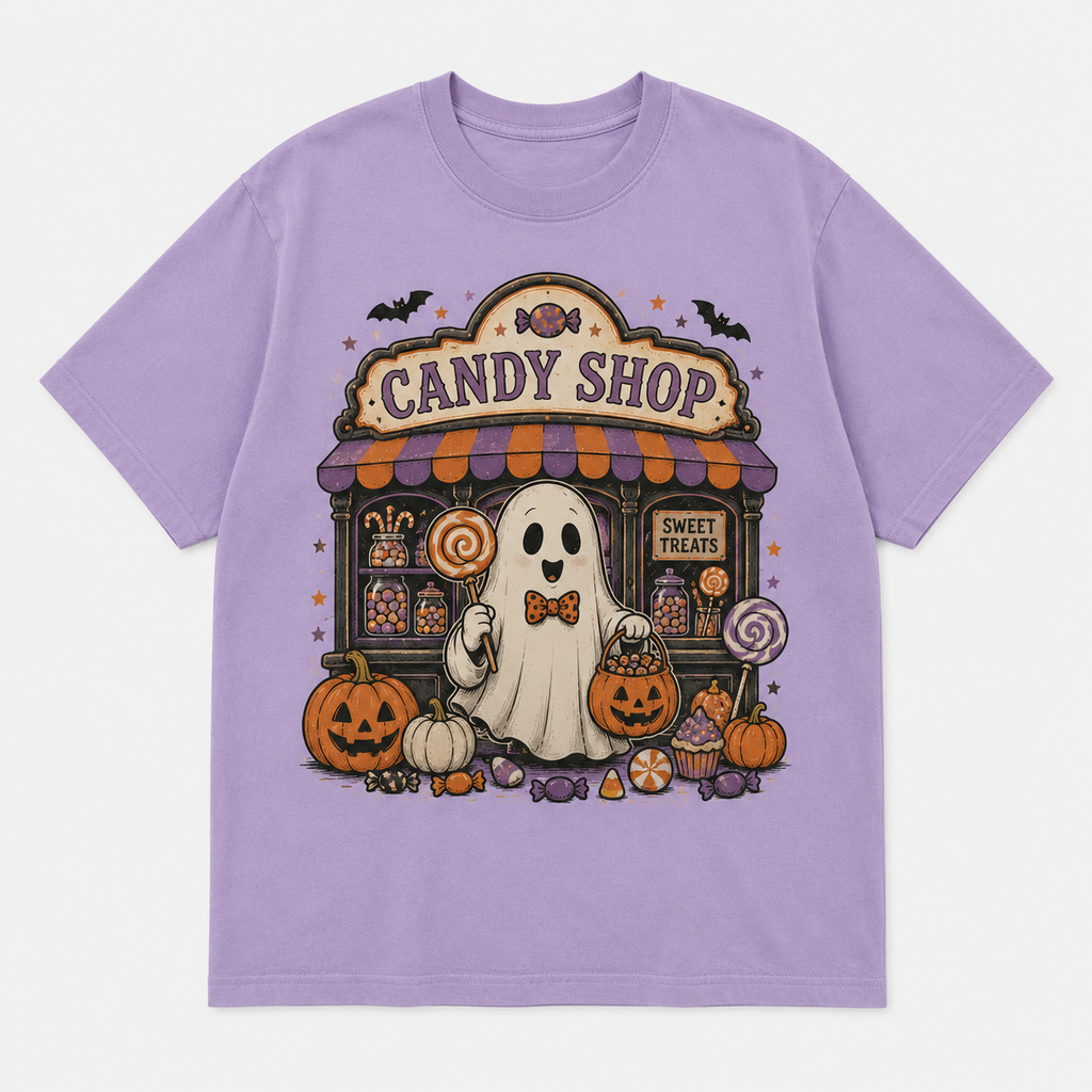 Candy Shop Ghost Tee