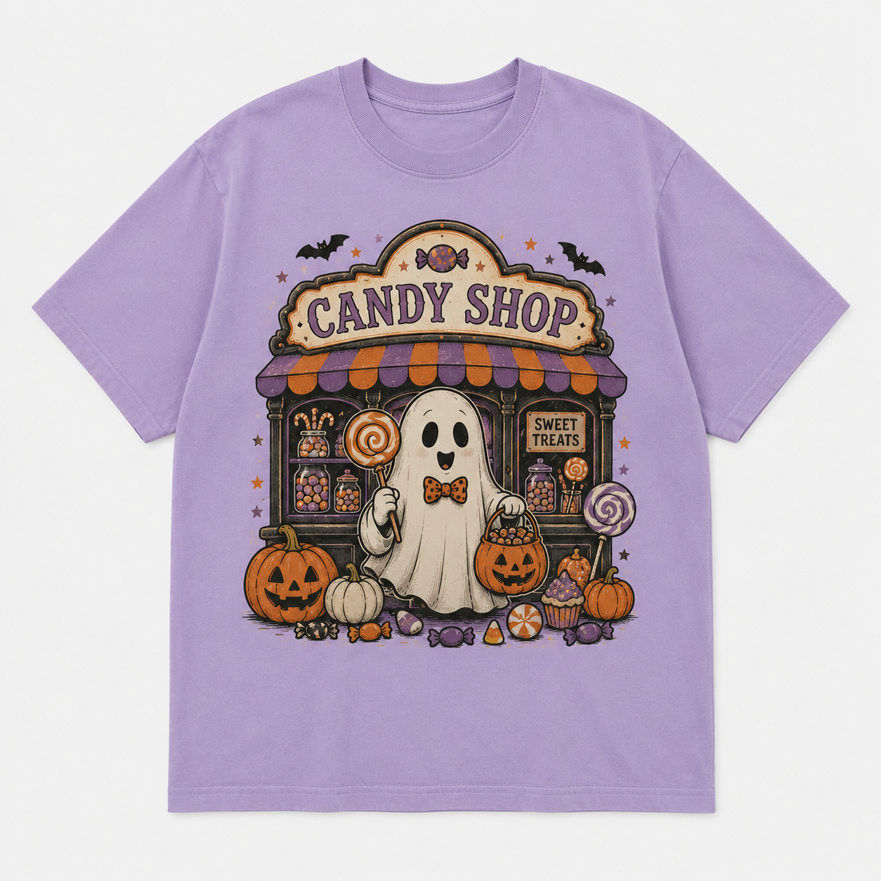 Candy Shop Ghost Tee