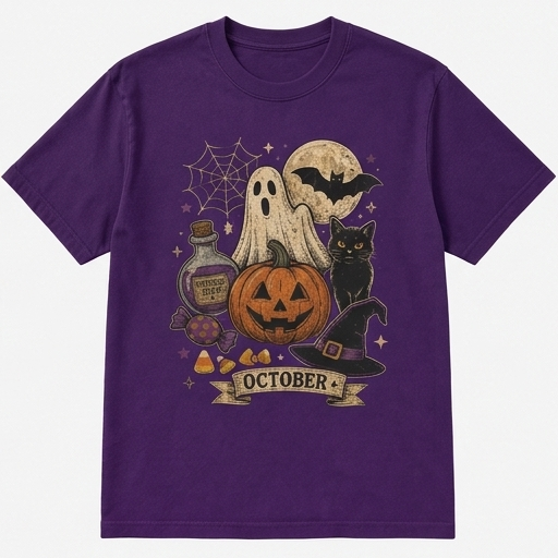 Moonlit Pumpkin Spirit Tee