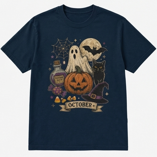 Moonlit Pumpkin Spirit Tee