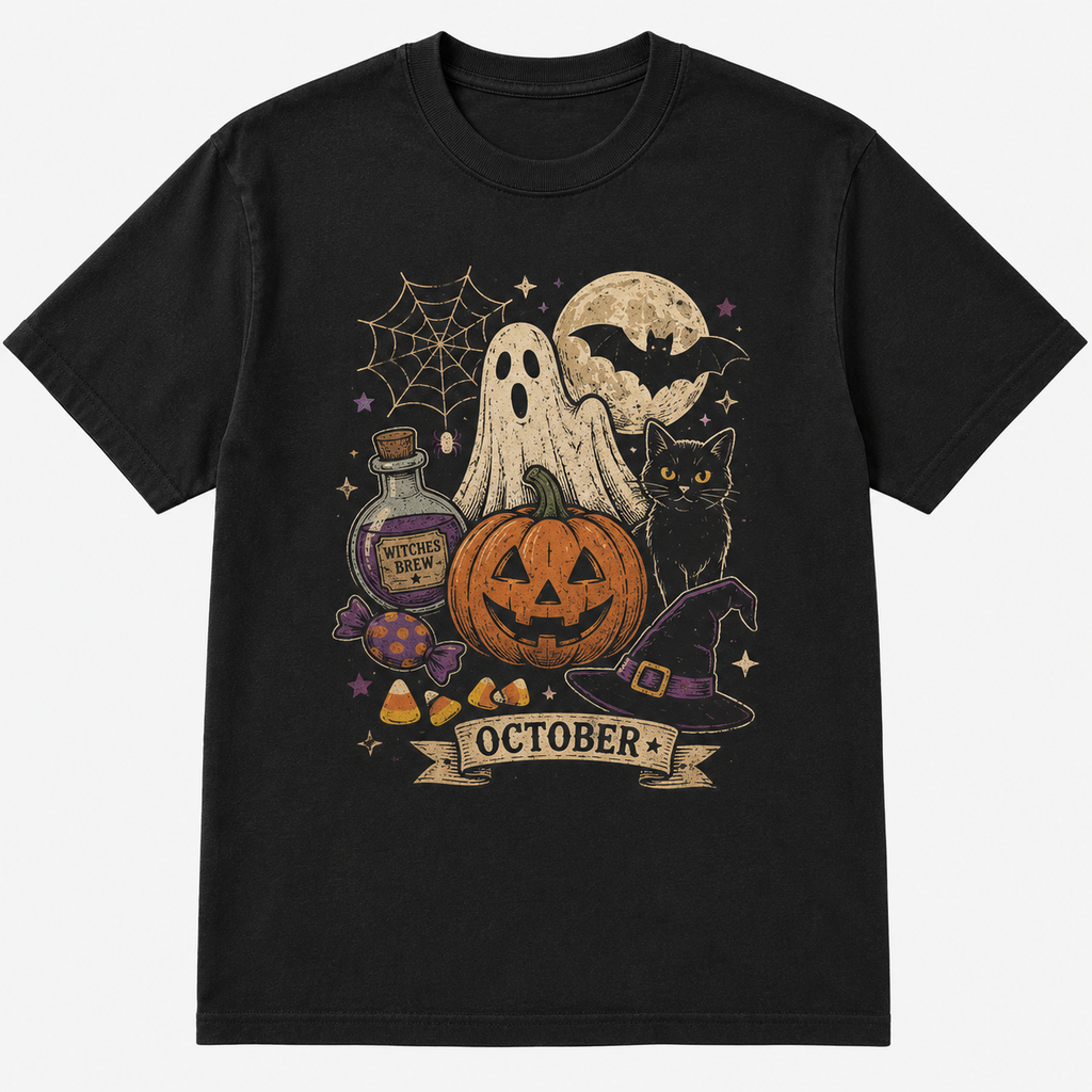 Moonlit Pumpkin Spirit Tee