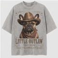 Little Outlaw French Bulldog Tee