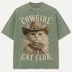Cowgirl Cat Club Maine Coon Tee