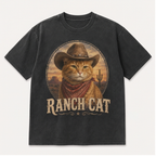 Ranch Cat Orange Tabby Tee