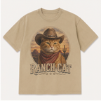 Ranch Cat Orange Tabby Tee