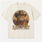 Ranch Cat Orange Tabby Tee