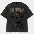 Midnight Maverick Black Cat Tee