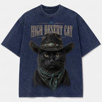 Midnight Maverick Black Cat Tee