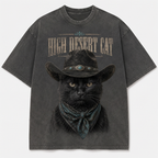 Midnight Maverick Black Cat Tee