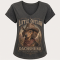 Little Outlaw Dachshund Tee