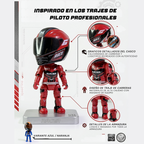 Motorcycle Helmet that Transforms into a Figure