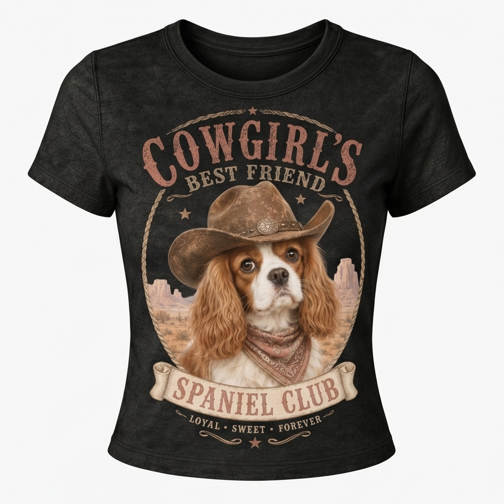 Cowgirl’s Best Friend Cavalier Tee