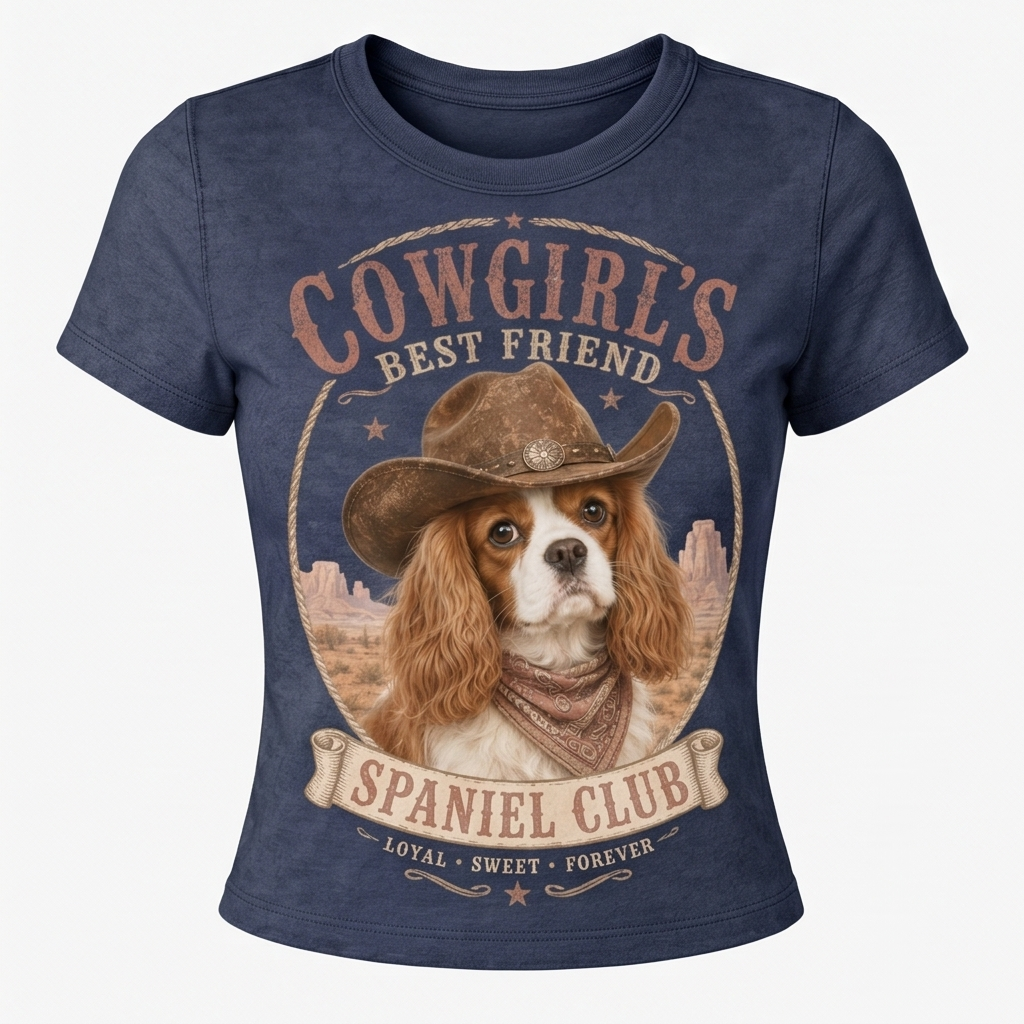 Cowgirl’s Best Friend Cavalier Tee