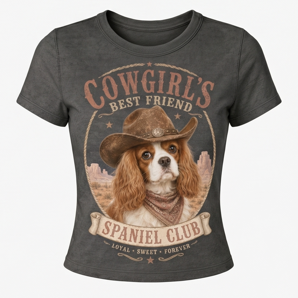 Cowgirl’s Best Friend Cavalier Tee