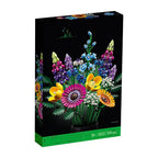 Fomantic Flower Bouquet Rose Orchid Building Block Bricks Toy DIY Potted Illustration Holiday For Girlfriend Gifts 939PCS Bricks