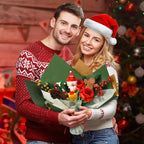 2024 Advent Calendar 24 Days Flower Bouquet Building Block Christmas Countdown Calendar,Artificial Wildflower Botanical Collection
