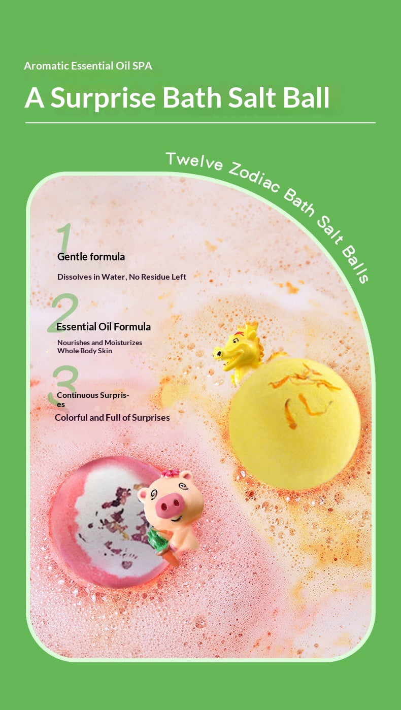 12 Pack Organic Bath Bombs for Kids with Surprise Toys Inside, Handmade Natural Fizzy Spa Kit, Best Birthday, Easter, & Christmas Gift Set for Boys and Girls