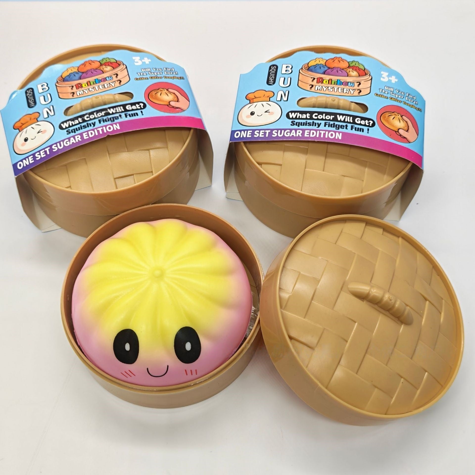 12Pack Stress Relief Fidget Toys SMILE BAO Malt Sugar Stress Relief Sensory Squeeze Toys  Holiday gift christmas  Gift