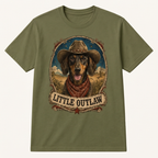 Dachshund Lil' Outlaw Tee