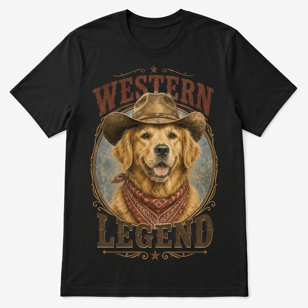 Golden Gunslinger Legend Tee