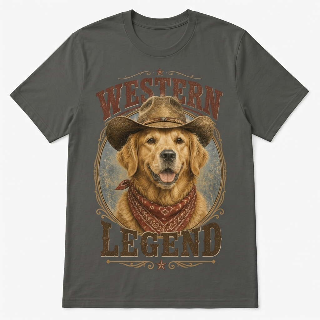 Golden Gunslinger Legend Tee
