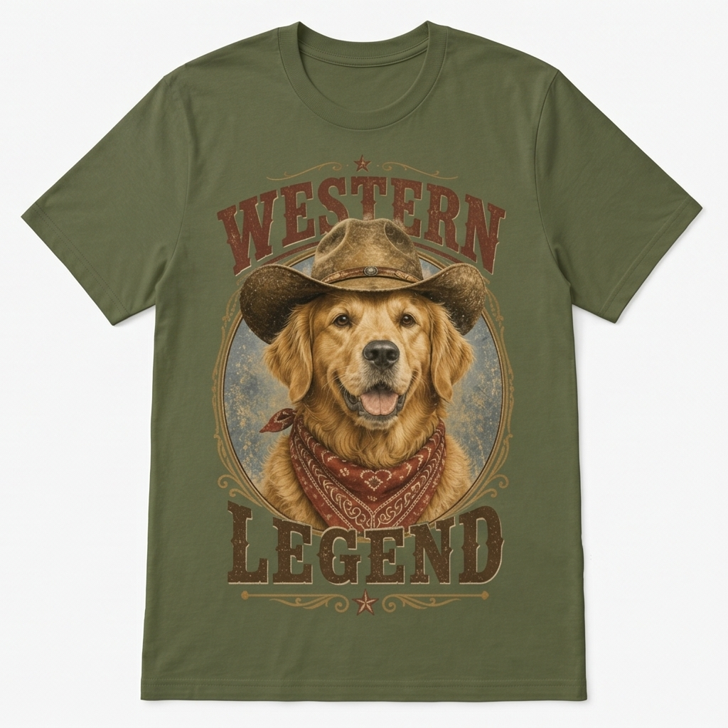 Golden Gunslinger Legend Tee