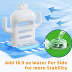 Funscape Kids Pool Toys, Inflatable Cactus Water Toss Game, Outdoor Backyard Play w/6 Rings 6 Discs, Swimming Floating Toy Summer Beach Yard Family Fun Party Gift 3 4 5 6 7 8 12 Year Old Boy Girl Teen