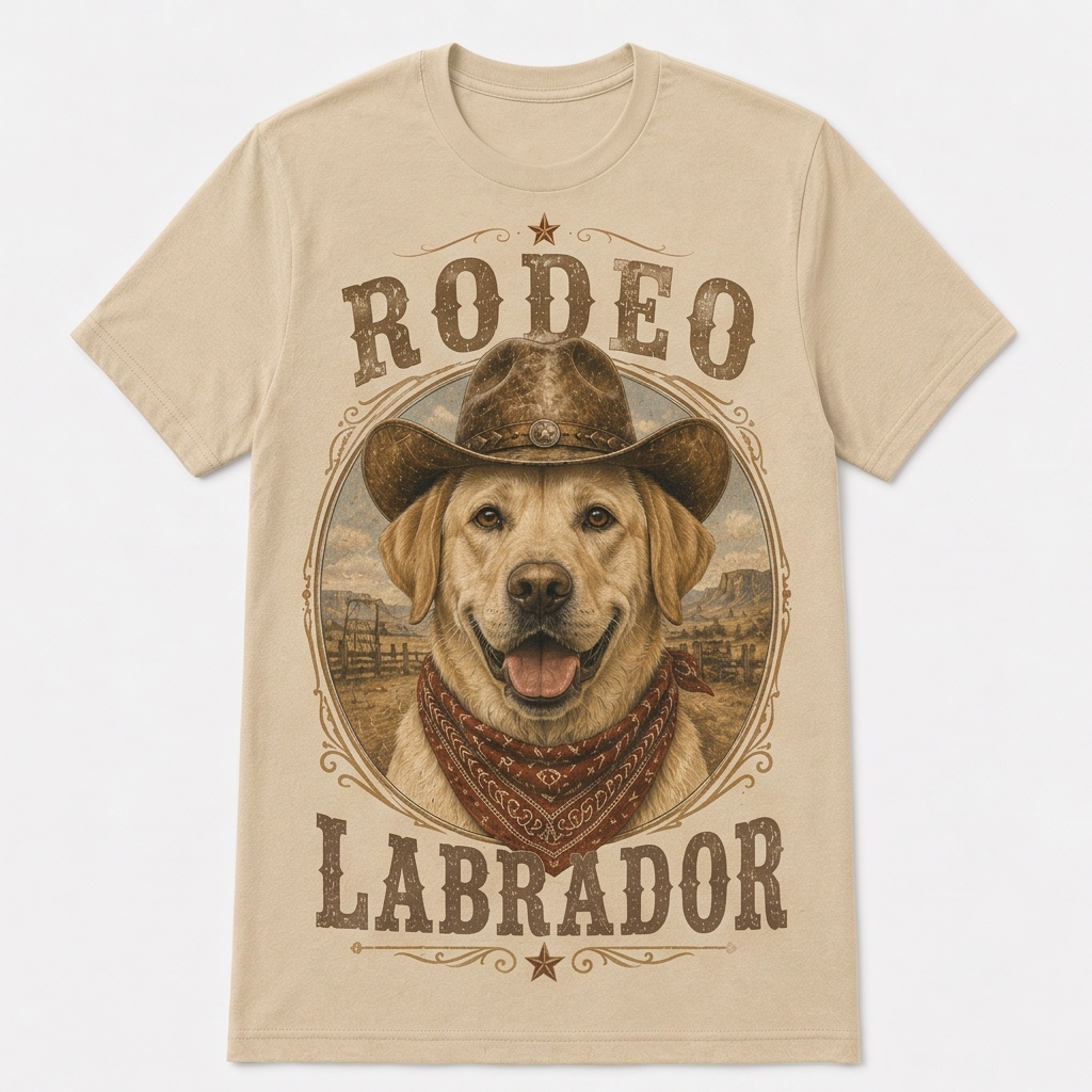 Rodeo Champion Labrador Tee