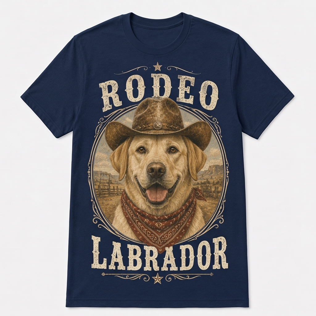 Rodeo Champion Labrador Tee