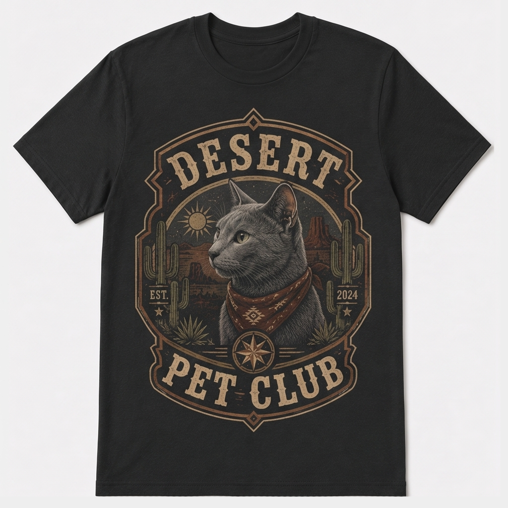Cactus Canyon Desert Pet Tee