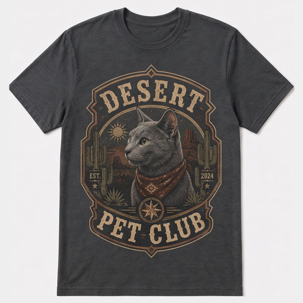 Cactus Canyon Desert Pet Tee