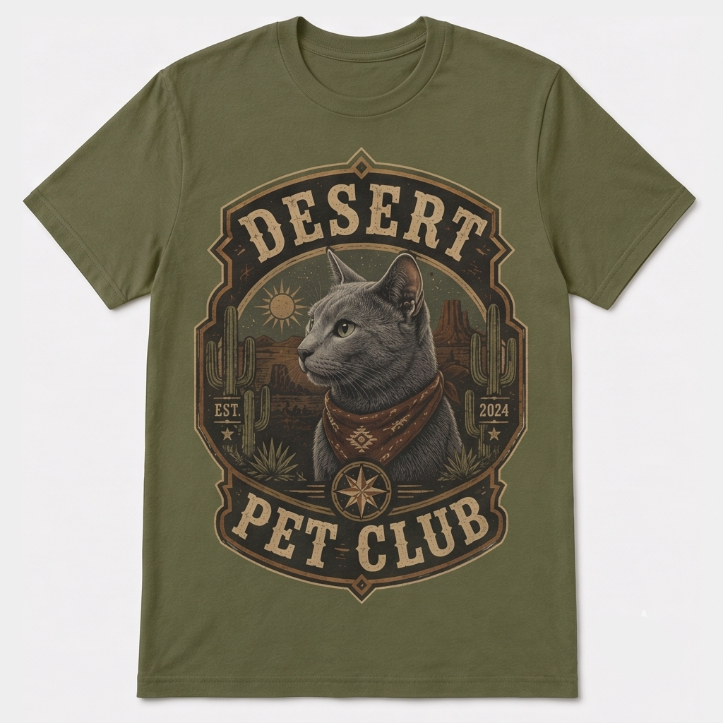 Cactus Canyon Desert Pet Tee