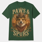 Paws & Spurs Corgi Tee