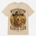 Westernpaw Ranch Club Golden Retriever Tee