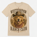 Westernpaw Ranch Club Golden Retriever Tee