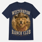Westernpaw Ranch Club Golden Retriever Tee