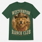 Westernpaw Ranch Club Golden Retriever Tee