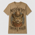 Tabby Cat Trouble Maker Tee