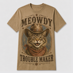 Tabby Cat Trouble Maker Tee